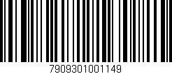 Código de barras (EAN, GTIN, SKU, ISBN): '7909301001149'