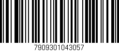 Código de barras (EAN, GTIN, SKU, ISBN): '7909301043057'