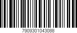 Código de barras (EAN, GTIN, SKU, ISBN): '7909301043088'
