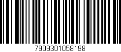 Código de barras (EAN, GTIN, SKU, ISBN): '7909301058198'