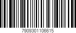 Código de barras (EAN, GTIN, SKU, ISBN): '7909301106615'