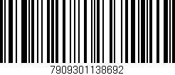 Código de barras (EAN, GTIN, SKU, ISBN): '7909301138692'