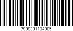 Código de barras (EAN, GTIN, SKU, ISBN): '7909301184385'
