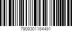 Código de barras (EAN, GTIN, SKU, ISBN): '7909301184491'