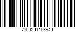 Código de barras (EAN, GTIN, SKU, ISBN): '7909301186549'