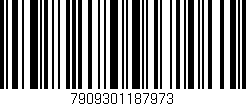 Código de barras (EAN, GTIN, SKU, ISBN): '7909301187973'