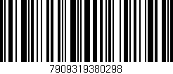 Código de barras (EAN, GTIN, SKU, ISBN): '7909319380298'