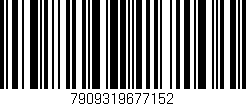 Código de barras (EAN, GTIN, SKU, ISBN): '7909319677152'