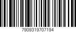 Código de barras (EAN, GTIN, SKU, ISBN): '7909319707194'