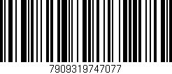 Código de barras (EAN, GTIN, SKU, ISBN): '7909319747077'