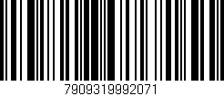 Código de barras (EAN, GTIN, SKU, ISBN): '7909319992071'
