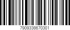 Código de barras (EAN, GTIN, SKU, ISBN): '7909338670301'