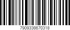 Código de barras (EAN, GTIN, SKU, ISBN): '7909338670318'