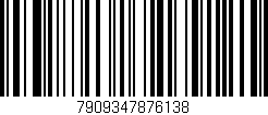 Código de barras (EAN, GTIN, SKU, ISBN): '7909347876138'