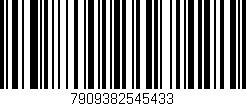 Código de barras (EAN, GTIN, SKU, ISBN): '7909382545433'