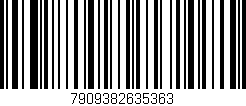 Código de barras (EAN, GTIN, SKU, ISBN): '7909382635363'