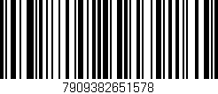 Código de barras (EAN, GTIN, SKU, ISBN): '7909382651578'