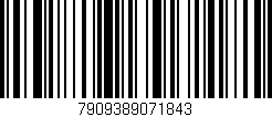 Código de barras (EAN, GTIN, SKU, ISBN): '7909389071843'