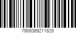Código de barras (EAN, GTIN, SKU, ISBN): '7909389211829'