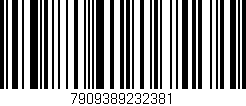 Código de barras (EAN, GTIN, SKU, ISBN): '7909389232381'