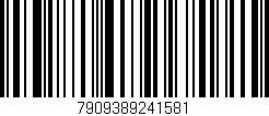 Código de barras (EAN, GTIN, SKU, ISBN): '7909389241581'
