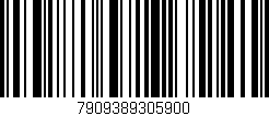 Código de barras (EAN, GTIN, SKU, ISBN): '7909389305900'