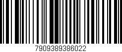 Código de barras (EAN, GTIN, SKU, ISBN): '7909389386022'