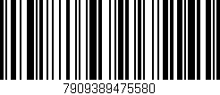 Código de barras (EAN, GTIN, SKU, ISBN): '7909389475580'