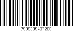 Código de barras (EAN, GTIN, SKU, ISBN): '7909389487200'