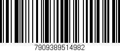 Código de barras (EAN, GTIN, SKU, ISBN): '7909389514982'