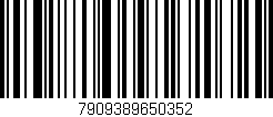 Código de barras (EAN, GTIN, SKU, ISBN): '7909389650352'