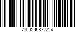 Código de barras (EAN, GTIN, SKU, ISBN): '7909389672224'