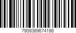 Código de barras (EAN, GTIN, SKU, ISBN): '7909389674198'