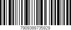 Código de barras (EAN, GTIN, SKU, ISBN): '7909389735929'