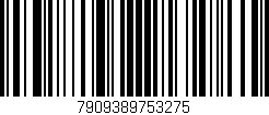 Código de barras (EAN, GTIN, SKU, ISBN): '7909389753275'