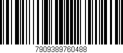 Código de barras (EAN, GTIN, SKU, ISBN): '7909389760488'