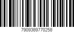Código de barras (EAN, GTIN, SKU, ISBN): '7909389770258'