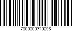 Código de barras (EAN, GTIN, SKU, ISBN): '7909389770296'