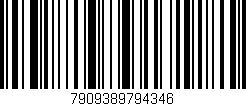 Código de barras (EAN, GTIN, SKU, ISBN): '7909389794346'