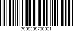 Código de barras (EAN, GTIN, SKU, ISBN): '7909389798931'