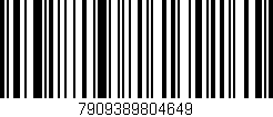 Código de barras (EAN, GTIN, SKU, ISBN): '7909389804649'