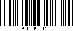 Código de barras (EAN, GTIN, SKU, ISBN): '7909389831102'