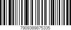 Código de barras (EAN, GTIN, SKU, ISBN): '7909389875335'