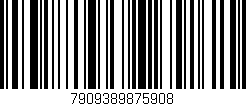 Código de barras (EAN, GTIN, SKU, ISBN): '7909389875908'