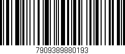 Código de barras (EAN, GTIN, SKU, ISBN): '7909389880193'