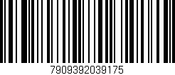 Código de barras (EAN, GTIN, SKU, ISBN): '7909392039175'