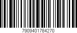 Código de barras (EAN, GTIN, SKU, ISBN): '7909401784270'