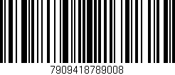 Código de barras (EAN, GTIN, SKU, ISBN): '7909418789008'
