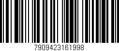 Código de barras (EAN, GTIN, SKU, ISBN): '7909423161998'