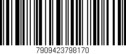 Código de barras (EAN, GTIN, SKU, ISBN): '7909423798170'